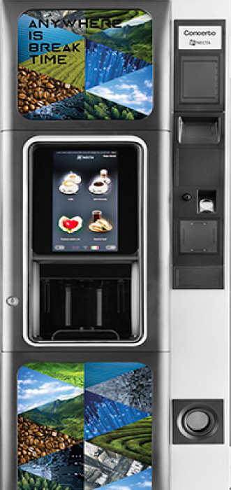 Distributore automatico bevande calde